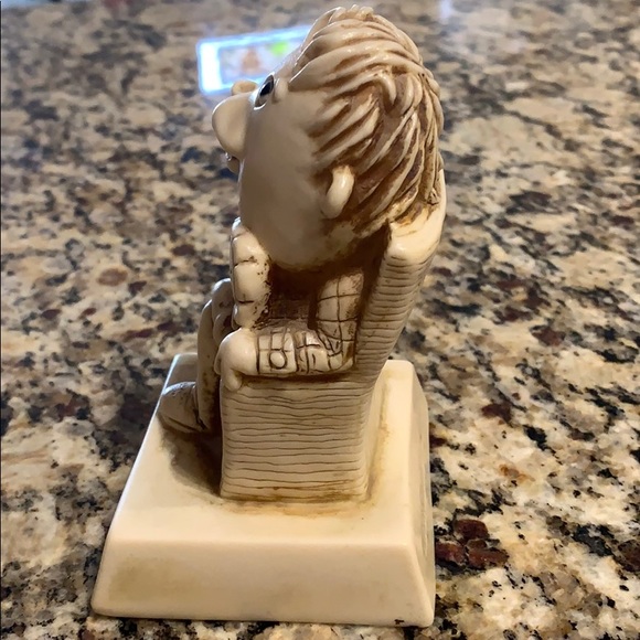 Vintage ‘78 my Dad is The Best statue. 5 inches. - Picture 5 of 5